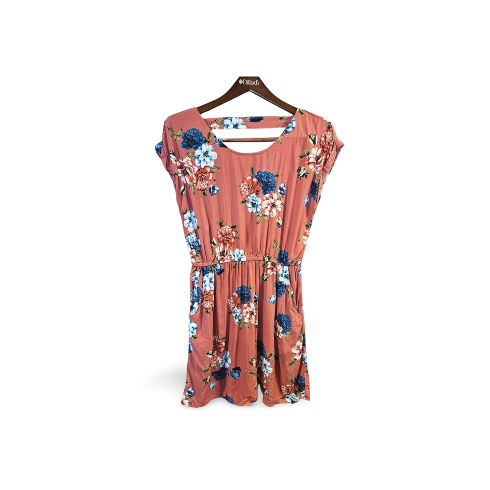 Xhilaration Pink Floral Mini Dress
